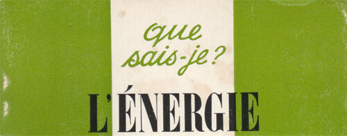 L’énergie